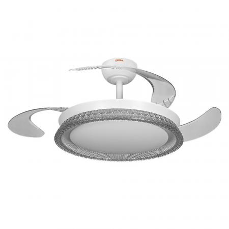 OSRAM Ceiling Fan Cierzo 1220 mm 60W CCT RGB Deckenventilator mit LED-Licht und Fernbedienung